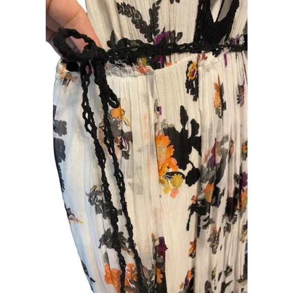 Free People FP One One Moonlight Floral Garden Maxi Raw Hem Dress - Picture 7 of 16
